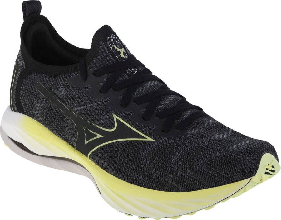 Mizuno Wave Neo Wind J1G Mannen Zwart Hardloopschoenen