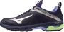 Mizuno Wave Panthera Evening Blue techno Green Lolite Hockeyschoen - Thumbnail 2