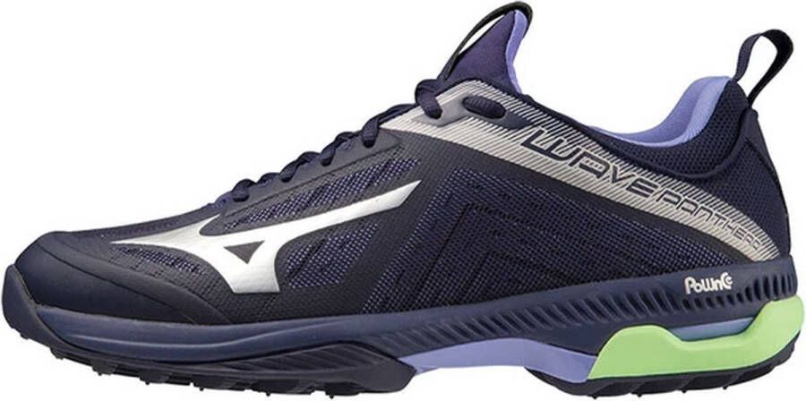 Mizuno Wave Panthera(U) White gridge patinagreen Hockey Hockeyschoenen Veld