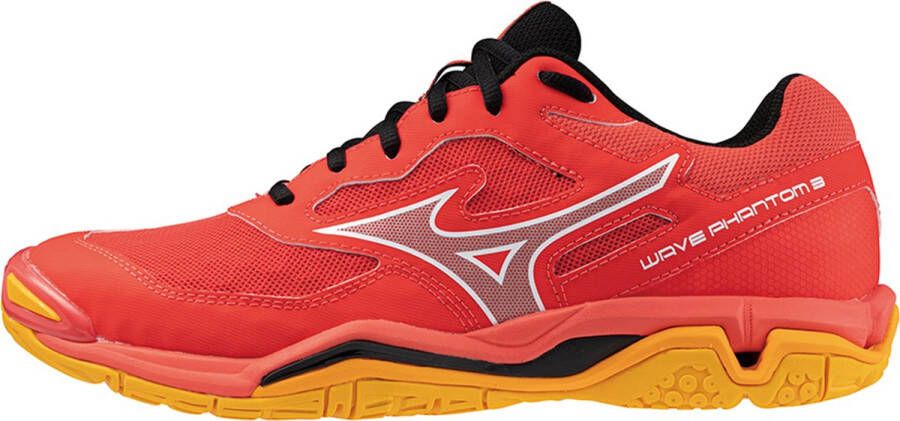 Mizuno WAVE PHANTOM 3 handbalschoenen indoor X1GA2260 rood