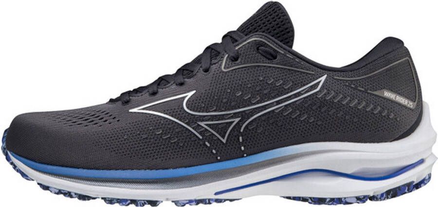 Mizuno Wave Rider 25 Heren Sportschoenen Hardlopen Weg grijs paars