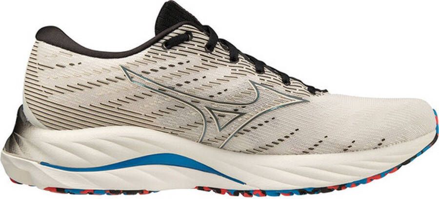 Mizuno Wave Rider 26 Heren Sportschoenen Hardlopen Weg wit zwart