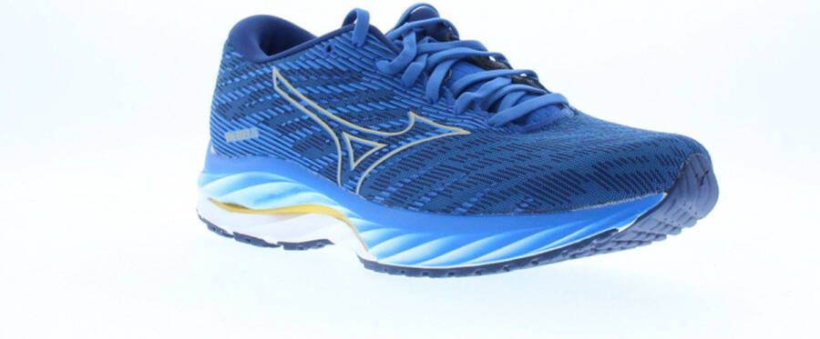 Mizuno Wave Rider 26 Hardloopschoenen Snorkel Blue Mpgold Estate Blue Heren