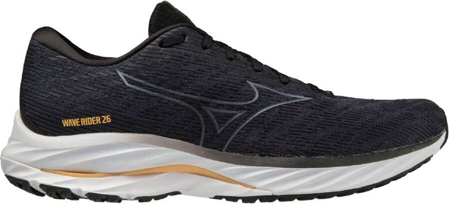 Mizuno Wave Rider 26 zwart hardloopschoenen heren