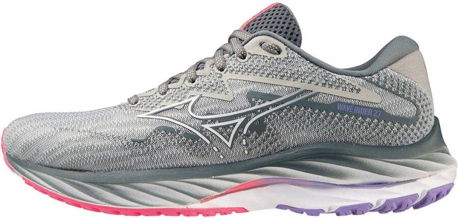 Mizuno Women's Wave Rider 27 Hardloopschoenen grijs