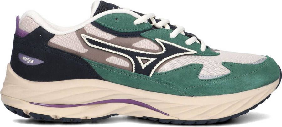 MIZUNO Lage Sneakers Wave Rider B Maat: 44 Materiaal: Suède Kleur: Multi