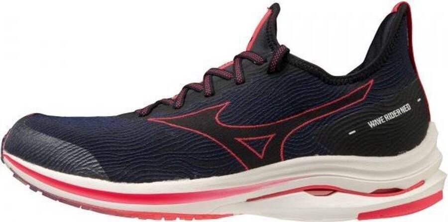 Mizuno Wave Rider Neo Dames Zwart Roze