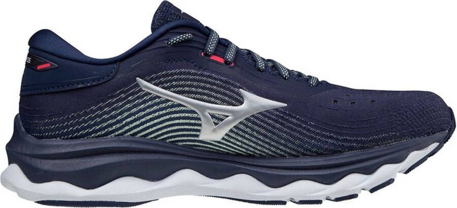 Mizuno Wave Sky 5 Hardloopschoenen Vrouw Blauwe