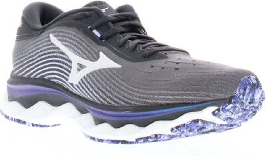 Mizuno Wave Sky 5 zwart hardloopschoenen dames (J1GD210204)