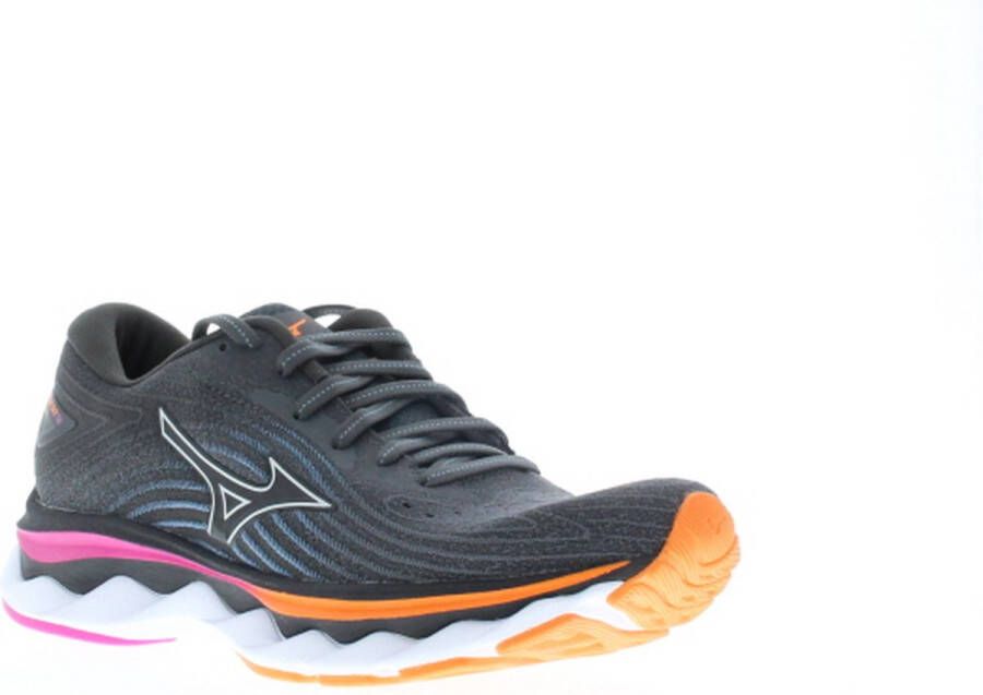 Mizuno Wave Sky 6 J1GD220271 Vrouwen Grijs Hardloopschoenen