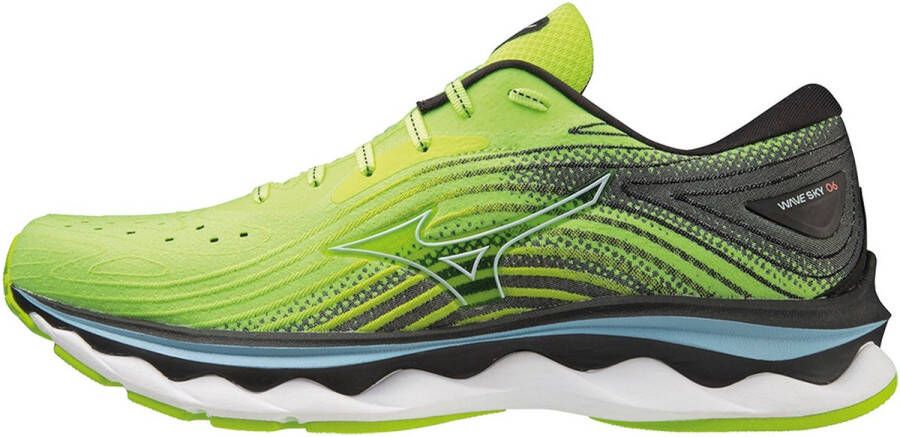 Mizuno Wave Sky 6 Hardloopschoenen Groen Man