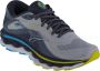 Mizuno Wave Sky 7 J1G Mannen Grijs Hardloopschoenen - Thumbnail 1