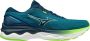 Mizuno Wave Skyrise 3 Heren Sportschoenen Hardlopen Weg donkergroen - Thumbnail 1