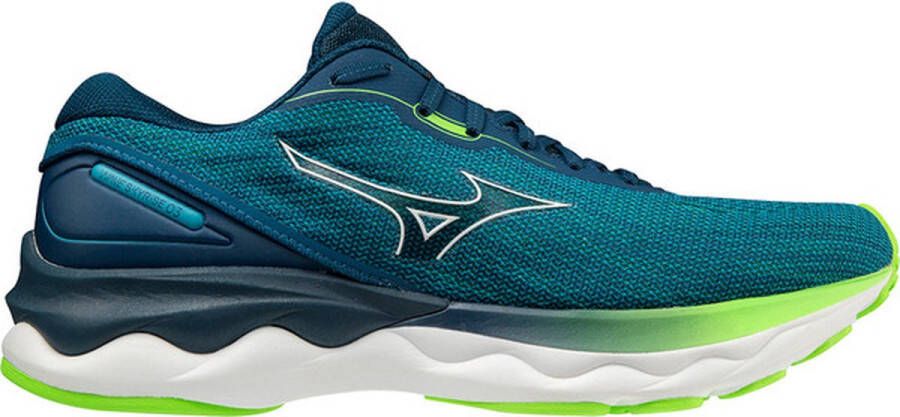 Mizuno Wave Skyrise 3 Heren Sportschoenen Hardlopen Weg donkergroen