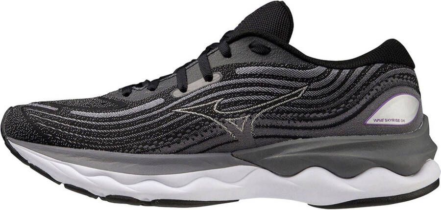 Mizuno Wave Skyrise 4 Hardloopschoenen Black Nimbuscloud Quiet Shade Dames