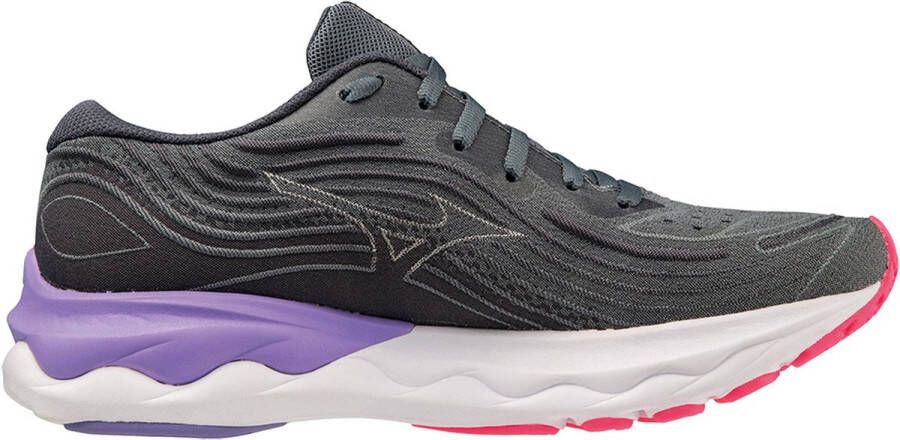 Mizuno Wave Skyrise 4 J1GD230971 Vrouwen Grijs Hardloopschoenen