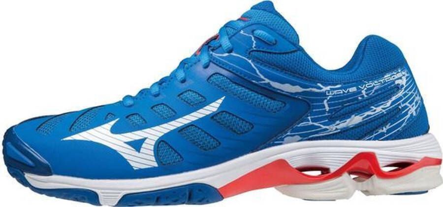 Mizuno Wave Voltage blauw wit oranje