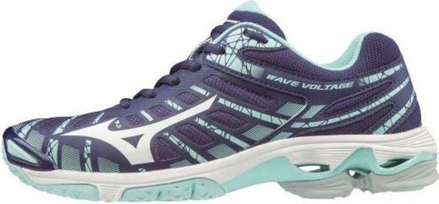 Mizuno Wave Voltage Women Blauw