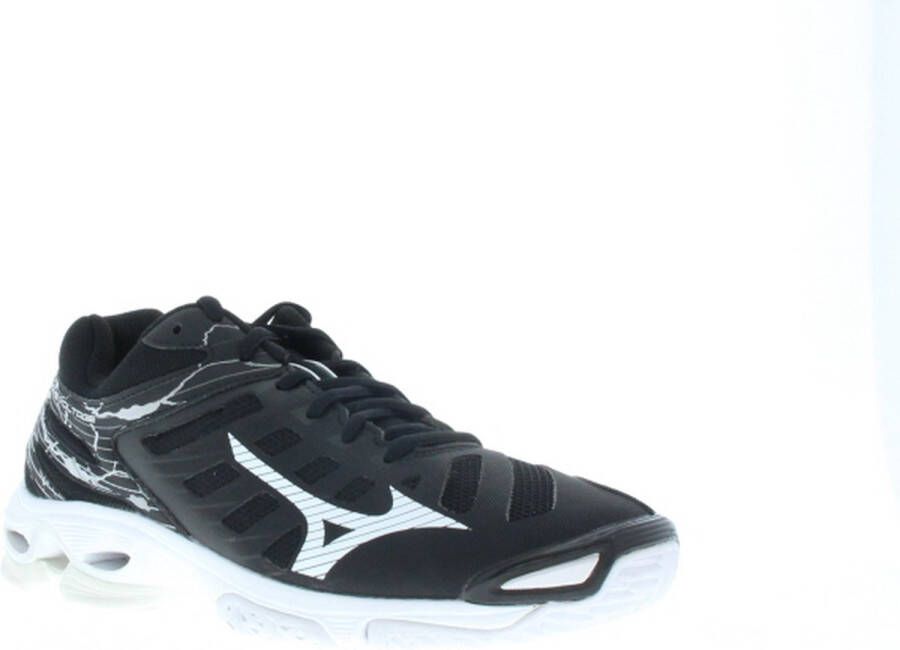 Mizuno Wave Voltage Schoenen Zwart Zilver Black Heren