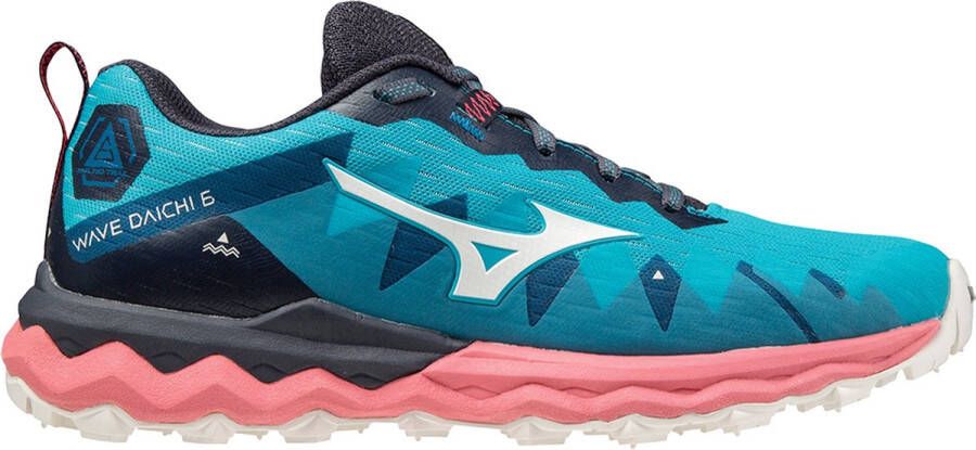 Mizuno _WaveDaichi_Trail_Dames_Blauw