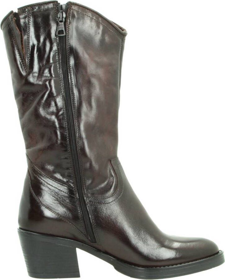 MJUS Stijlvolle High Boots T82301 Denver Brown Dames