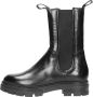 MJUS M79203-101-6002 Chelsea Zwart Leer Chelsea boots Dames - Thumbnail 2