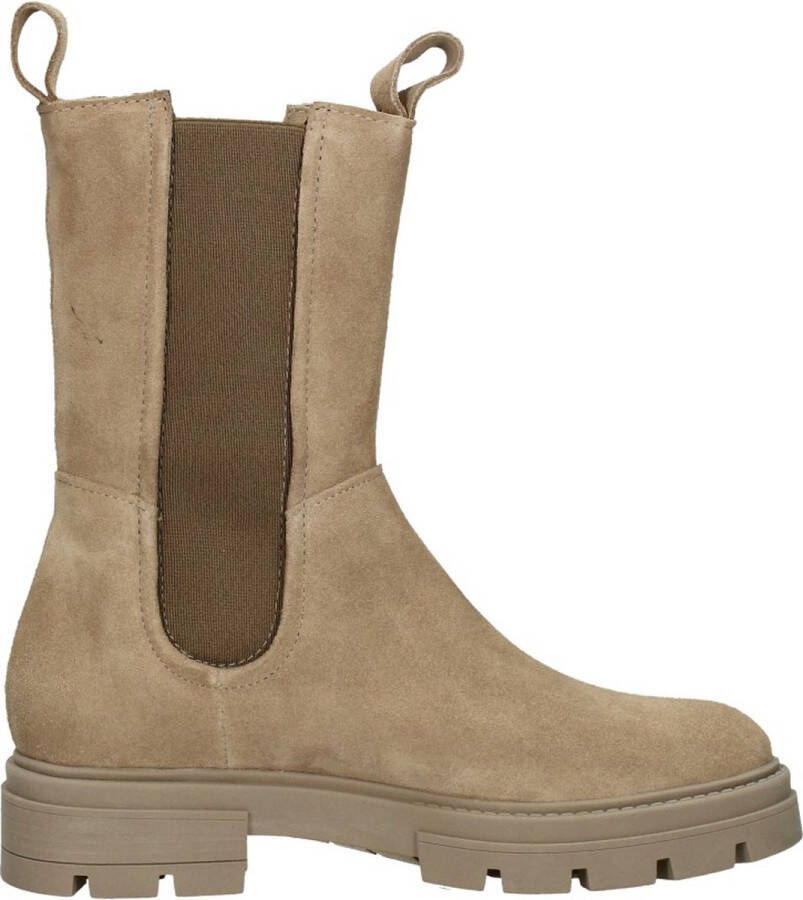 Mjus Beatrix M79203 hoge leren chelsea boots beige - Foto 2