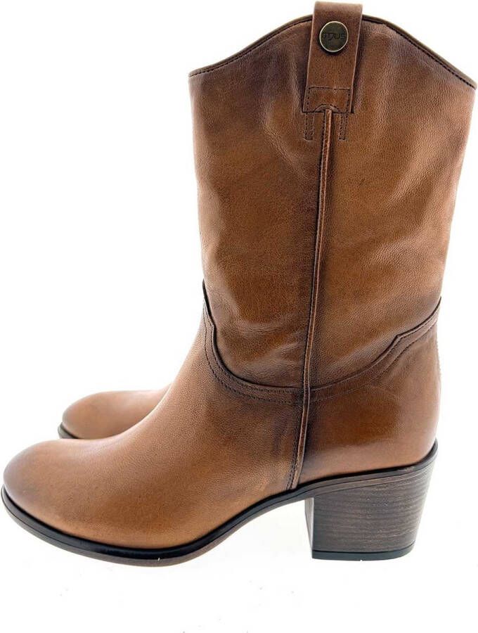 Mjus L47201 Western boots middelbruin