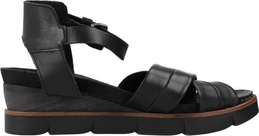 MJUS Flat Sandals Black Dames