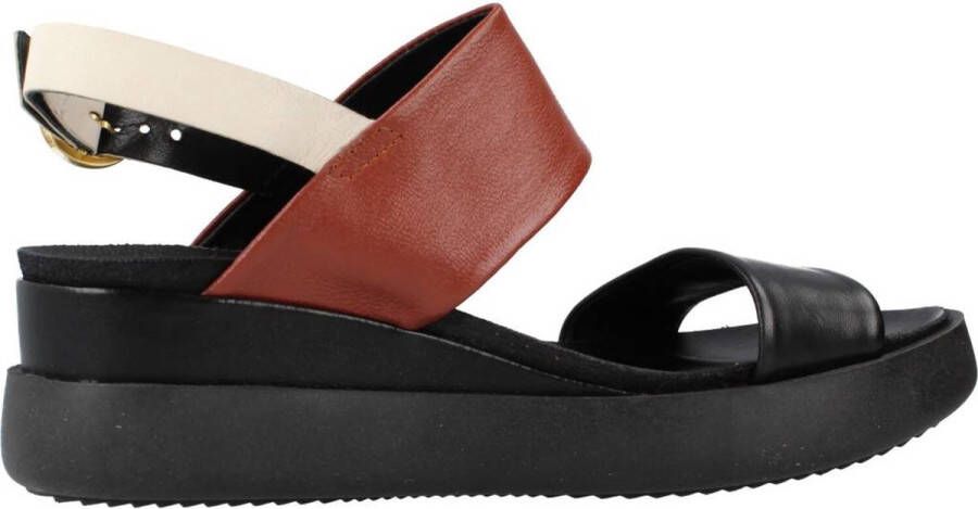 MJUS Flat Sandals Black Dames