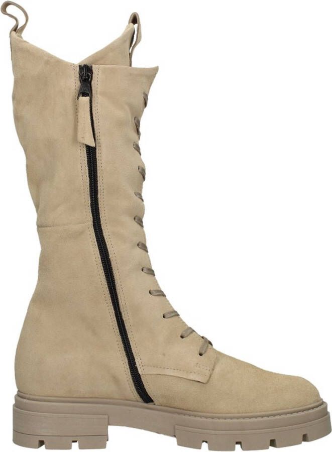 Mjus Veterschoenen Hoog Veterschoenen Hoog beige