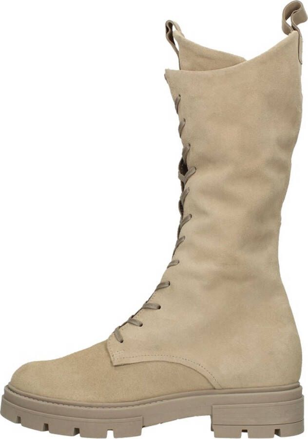 Mjus Veterschoenen Hoog Veterschoenen Hoog beige