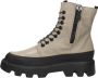 Mjus Veterschoenen Hoog Veterschoenen Hoog gebroken wit - Thumbnail 2