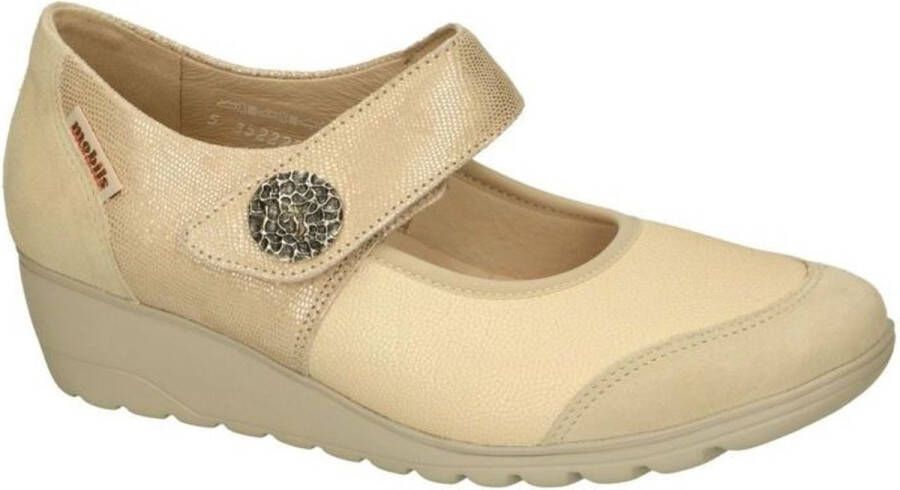 Mobils Ergonomic Mobils Ergonomi Dames beige ballerina's & mocassins