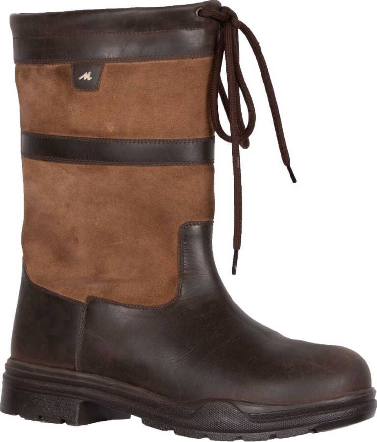 Mondoni Wells Lifestyle Boot Paardrijlaarzen Bruin Leer