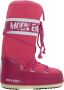 Moon boot Nylon Gevoerde Laarzen Front Lace Rubberen Zool Pink - Thumbnail 1