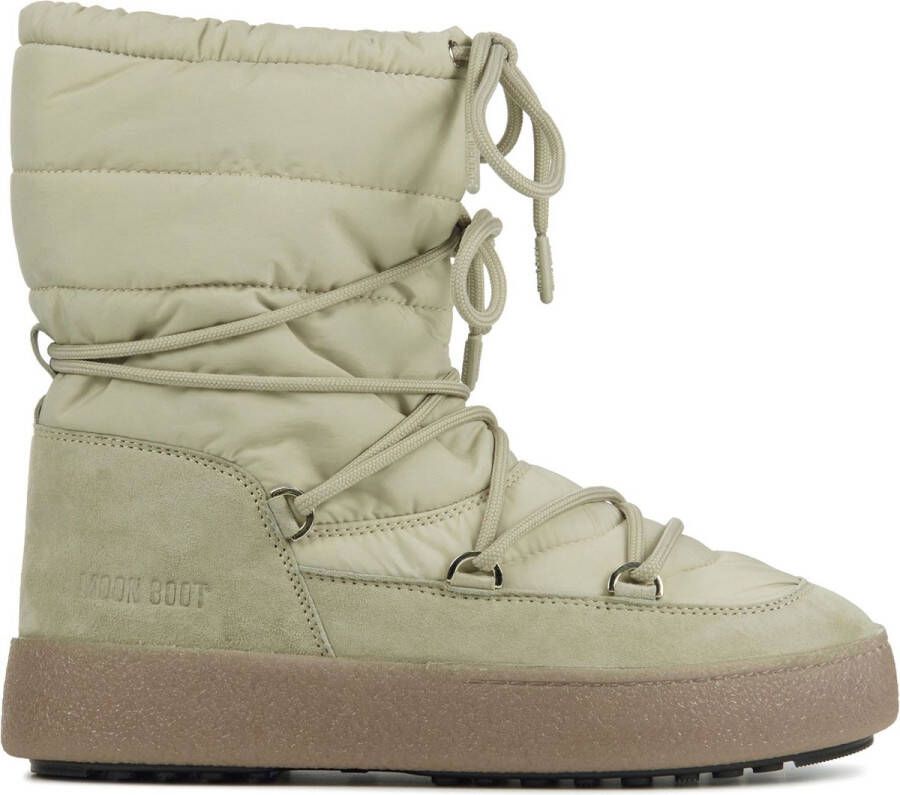 Moon Boot Enkellaarsjes Dames Outdoor Snowboots Damesschoenen Canvas 24500200 lab69 Beige