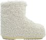 Moon Boot Icon Low Faux Curly Sneeuw Laarzen Beige Vrouw - Thumbnail 1