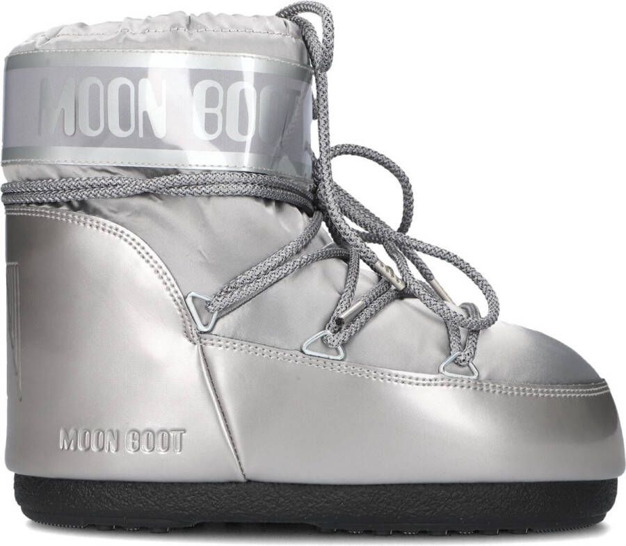 Moon Boot Icon Low Glance Boots Dames Zilver