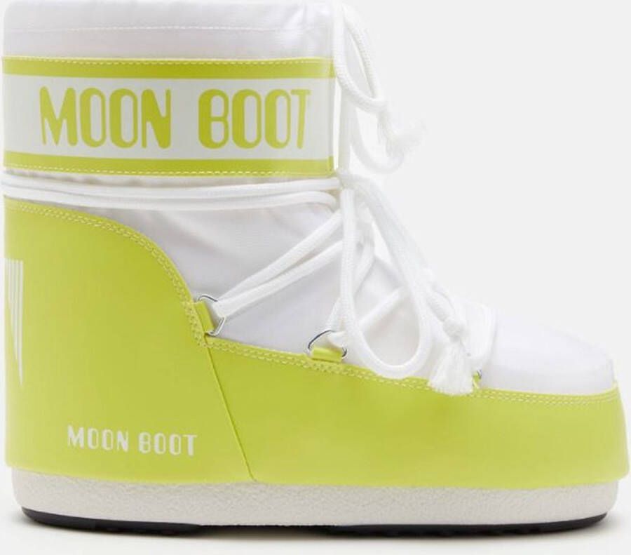 Moon Boot ICON LOW GREEN NYLON BOOTS Thermoboots Snowboots Sneeuwlaarzen original 36-38 (8059791057610)