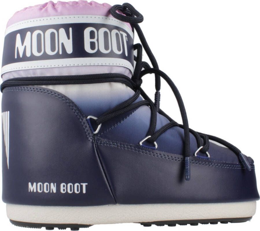 MOON BOOT Snowboots Dames Icon Low Moonrise Maat: 39 41 Materiaal: Textiel Kleur: Blauw