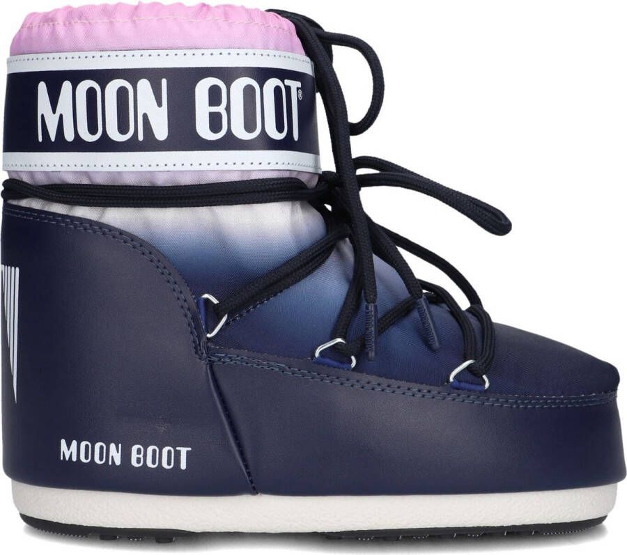 MOON BOOT Snowboots Dames Icon Low Moonrise Maat: 36 38 Materiaal: Textiel Kleur: Blauw