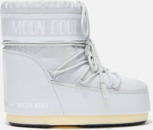 Moon boot Grijze Winterlaarzen met Logoband Gray Dames