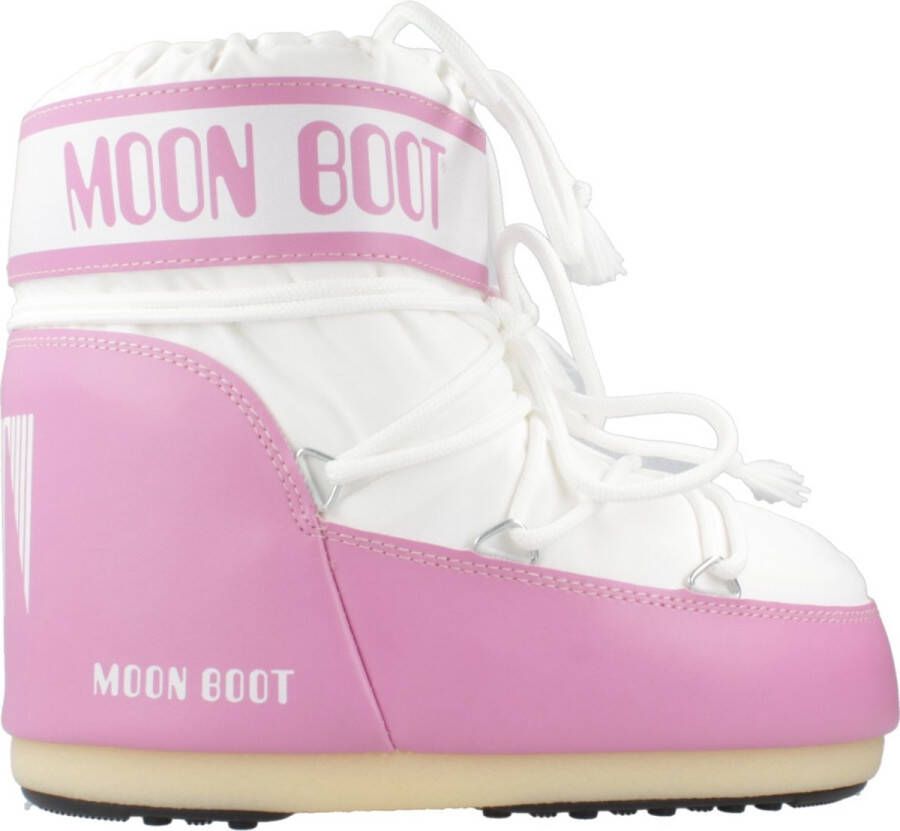 MOON BOOT Snowboots Dames Icon Low Nylon Maat: 39 41 Materiaal: Textiel Kleur: Roze