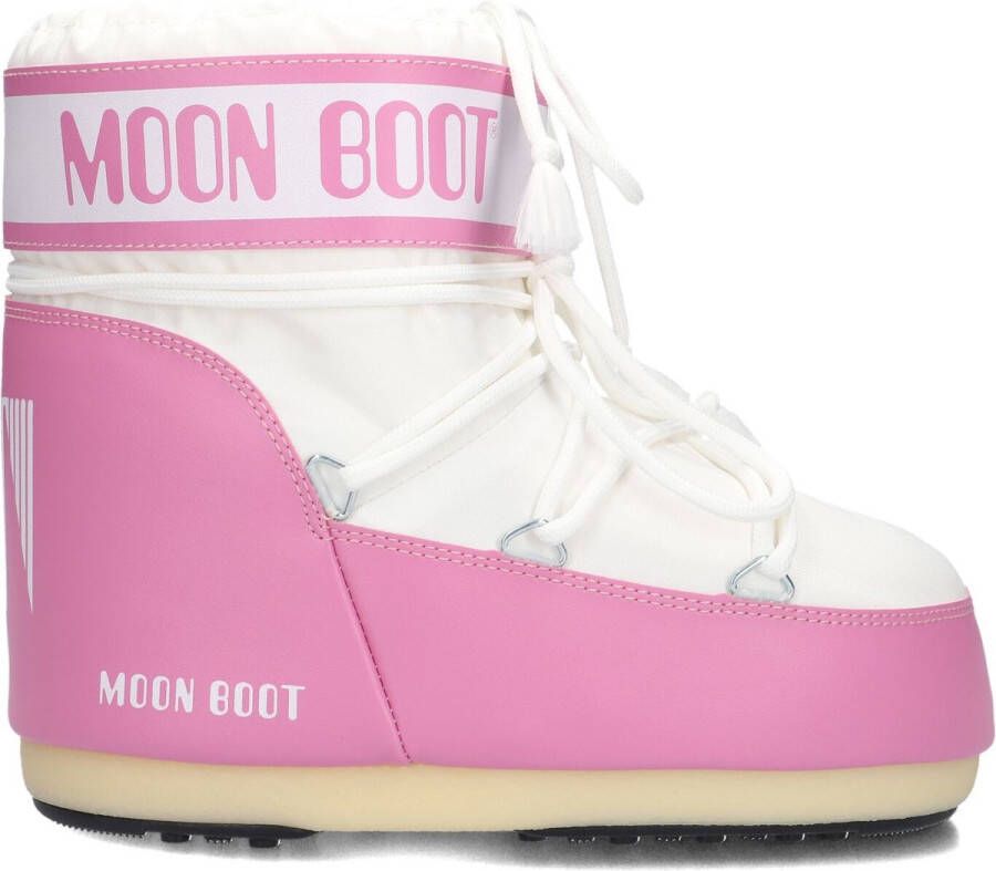 MOON BOOT Snowboots Dames Icon Low Nylon Maat: 39 41 Materiaal: Textiel Kleur: Roze