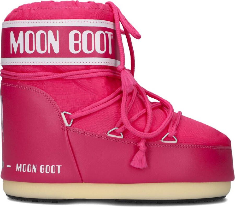 Moon Boot Icon Low Nylon Boots Dames Roze