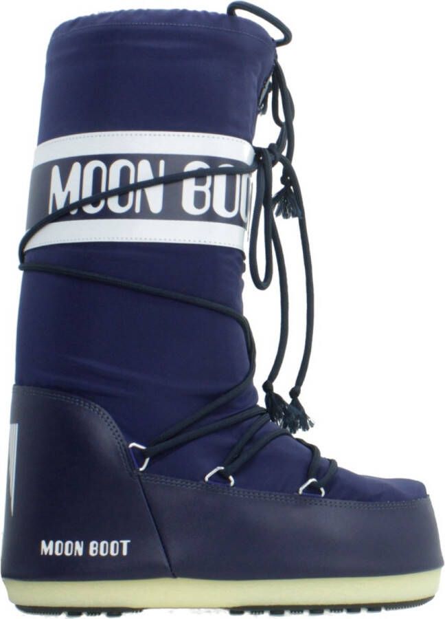 Moon boot Blauwe Waterafstotende Gevoerde Winterlaarzen Blue