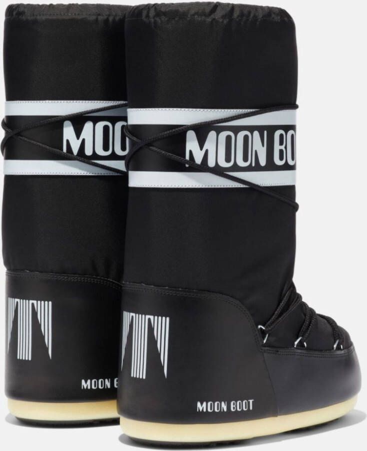 MOON BOOT Snowboots Mb Icon Nylon Maat: 39 41 Materiaal: Textiel Kleur: Zwart