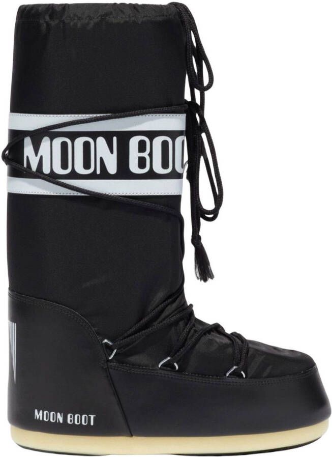 MOON BOOT Snowboots Mb Icon Nylon Maat: 35 38 Materiaal: Textiel Kleur: Zwart