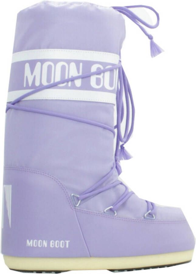 Moon boot Sneeuwlaarzen 'Icon Nylon' Purple Dames